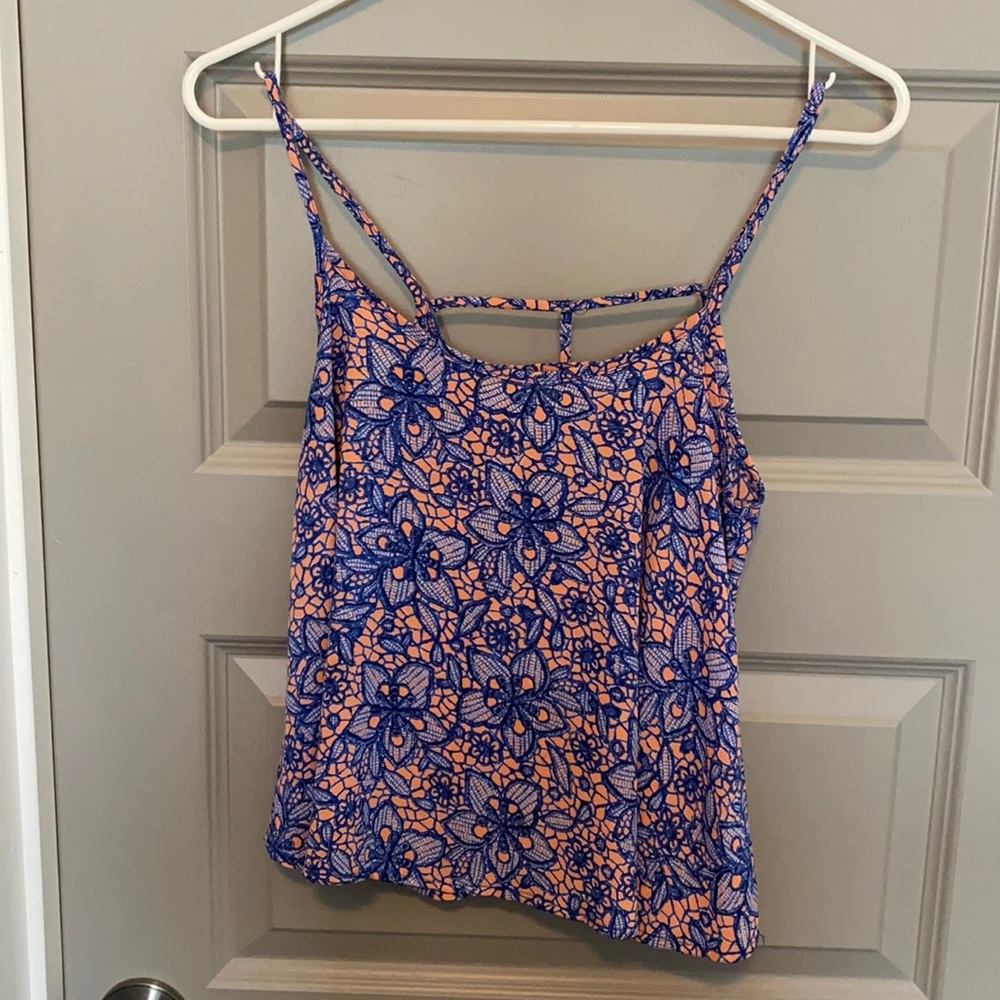 Flower tank top